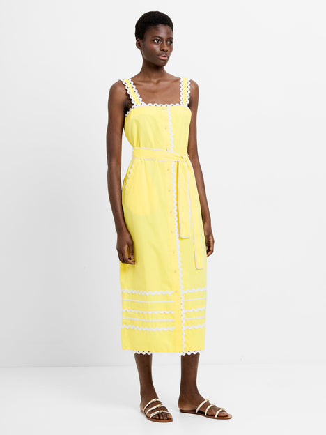 Cambria Cotton Ricrac Dress