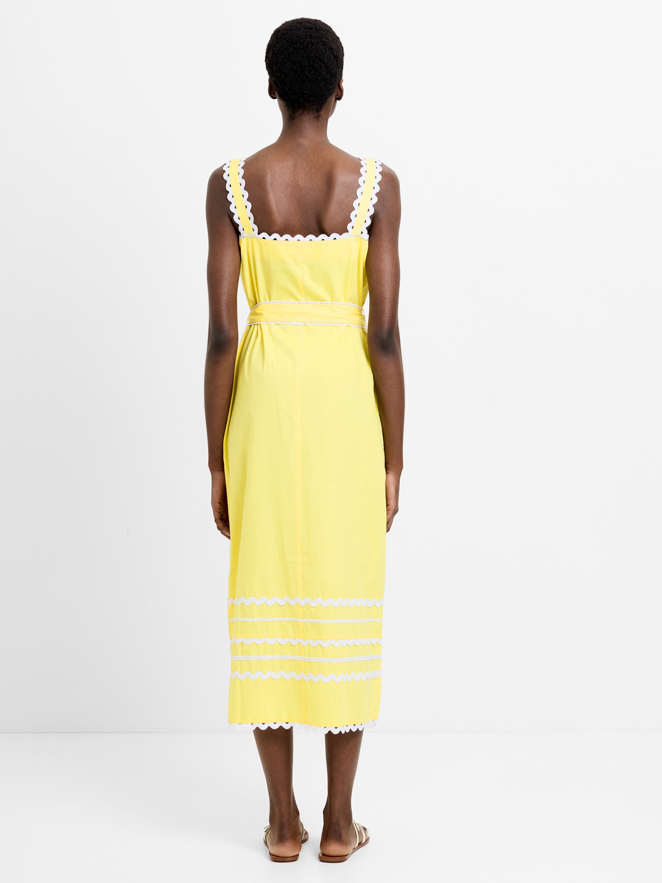 Cambria Cotton Ricrac Dress