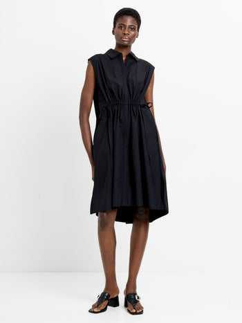 french connection black dress Whisper Double Breasted Halter Mini Dress