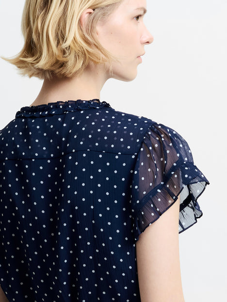 Polka Ruffle Dress