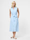 Era Poplin Sleeveless Belted Midaxi Dress