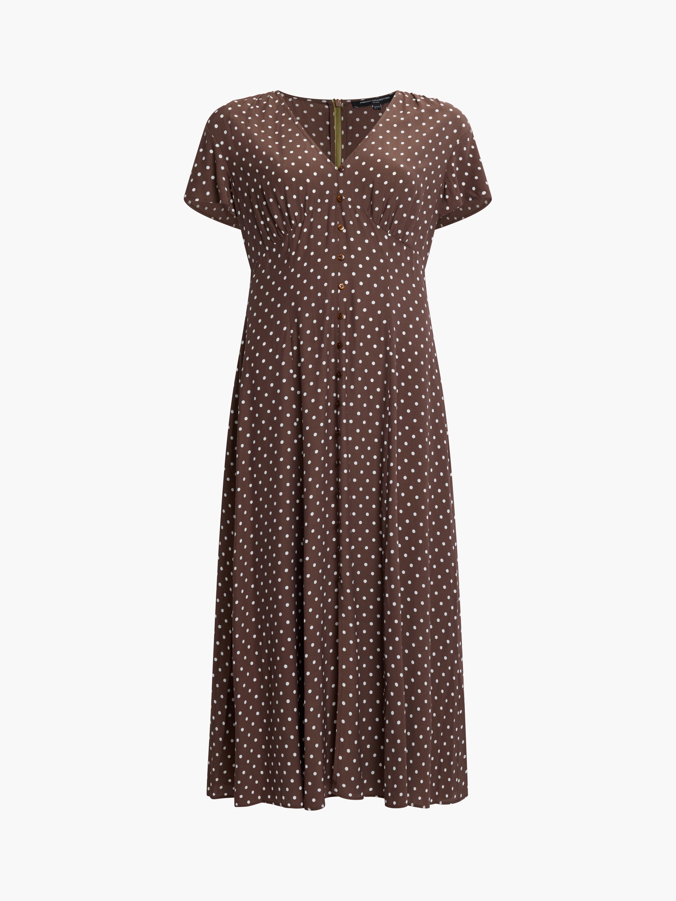 Polka Dot Eco Midi Dress