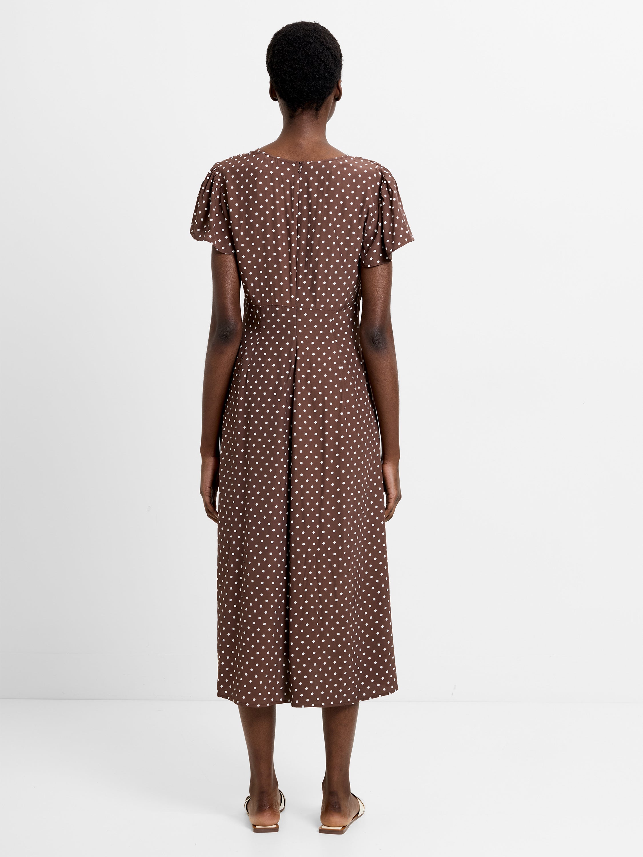 Polka Dot Eco Midi Dress