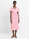 Bernice V-Neck Button-Through Midi Dress