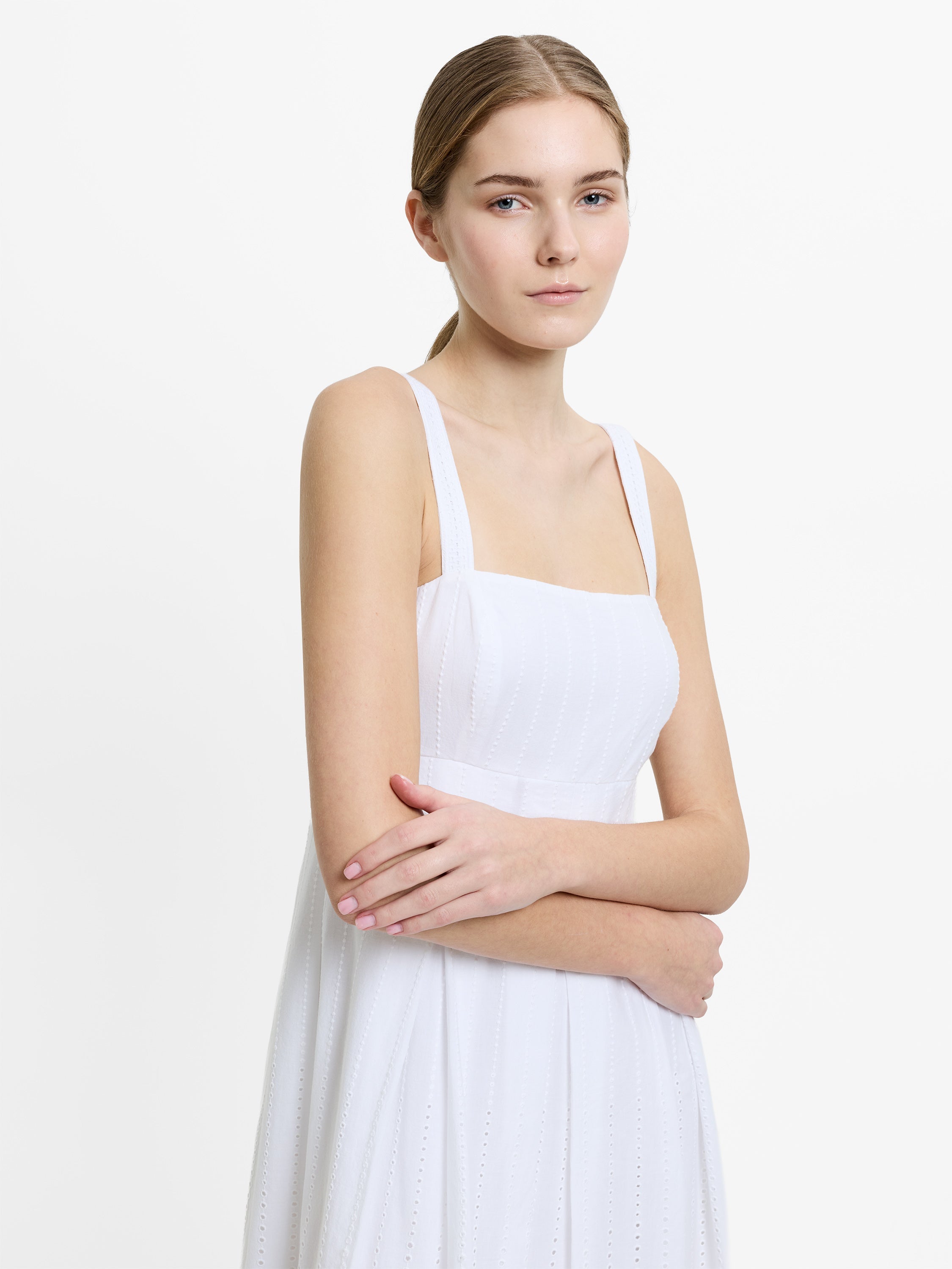 Abana Biton Broderie Dress