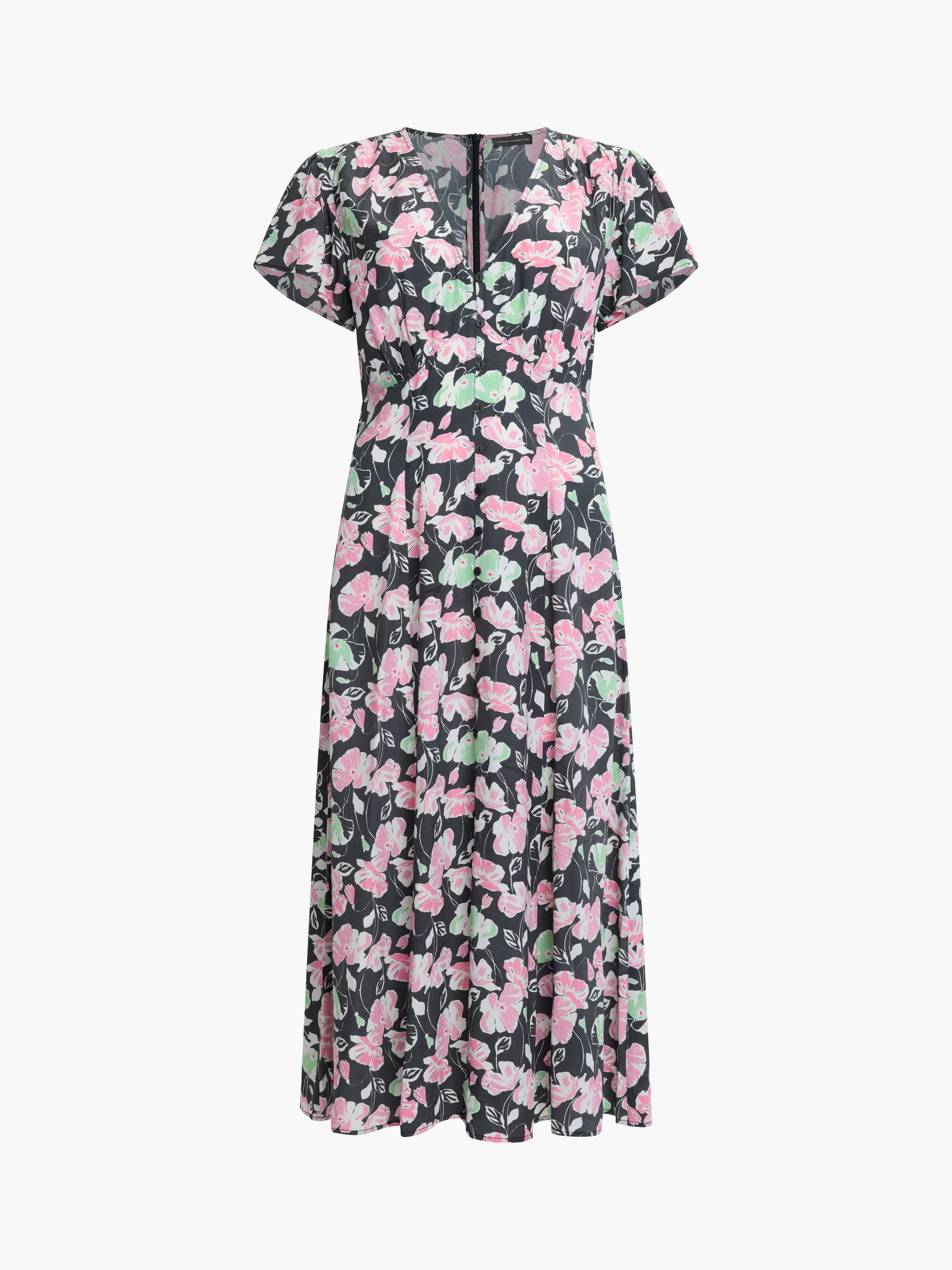 Ellie Eco Short Sleeve V-Neck Dress