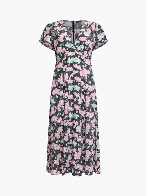 Ellie Eco Short Sleeve V-Neck Dress