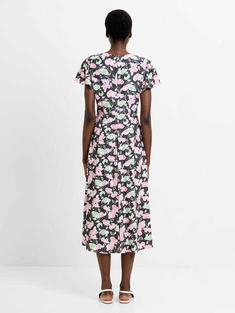 Ellie Eco Short Sleeve V-Neck Dress