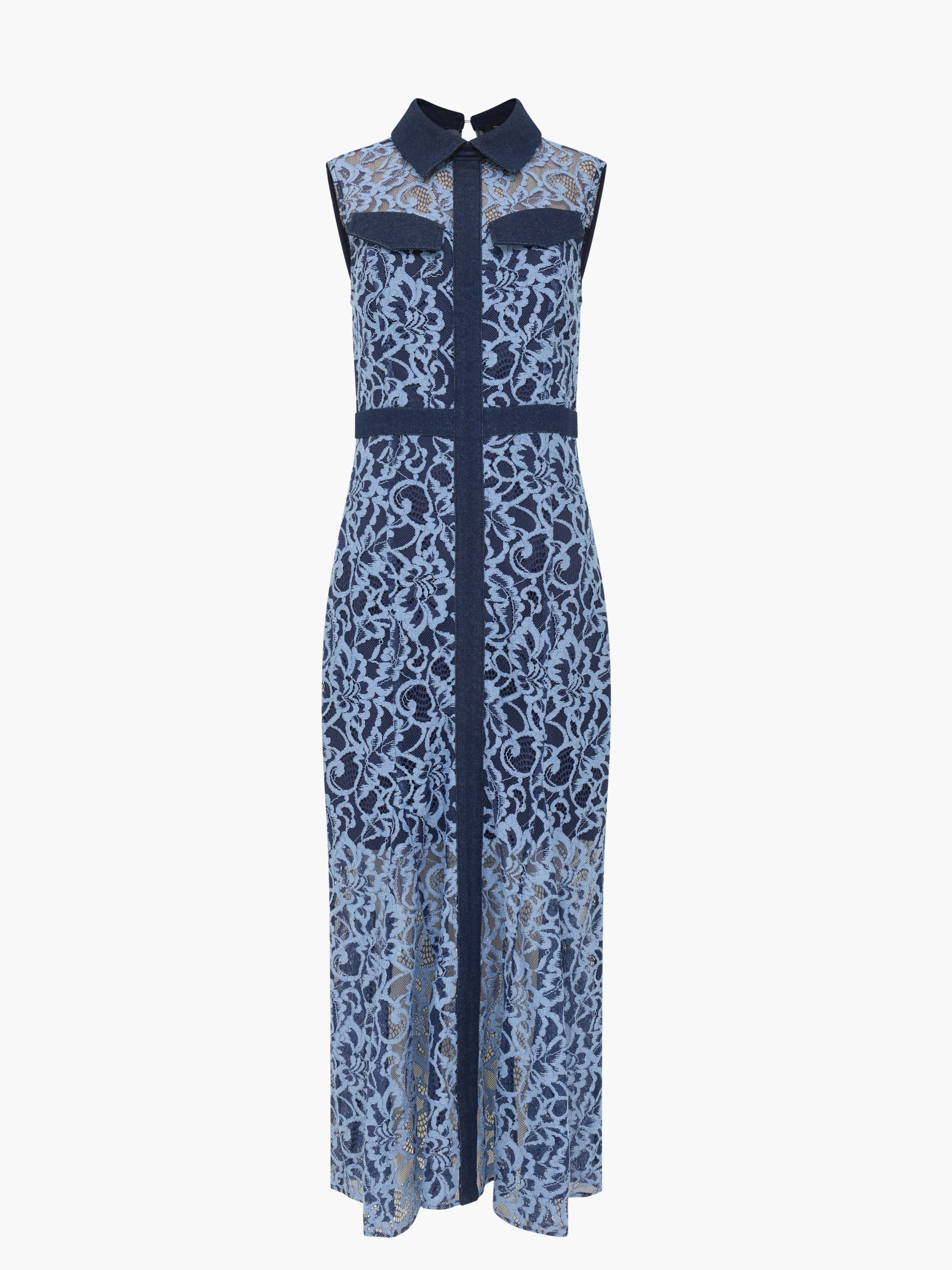 Skye Lace Godet Shirt Dress