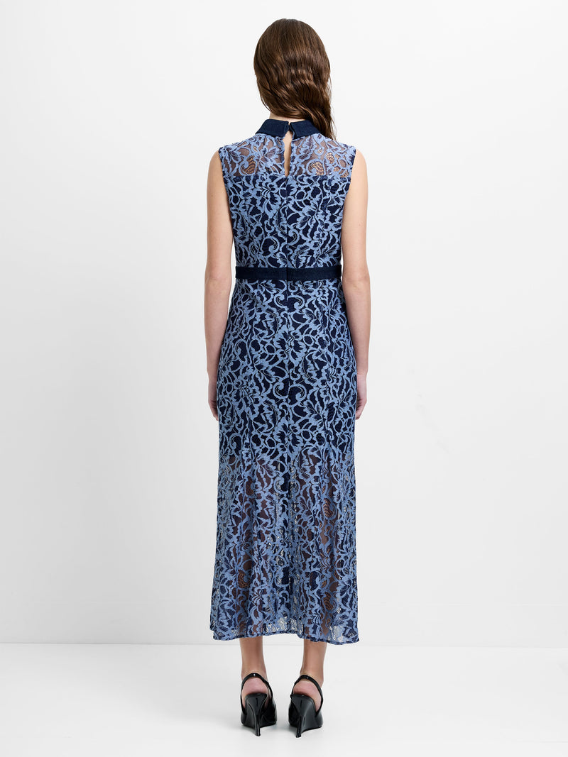 Skye Lace Godet Shirt Dress