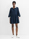 Monica Voile Voluminous Shirt Dress