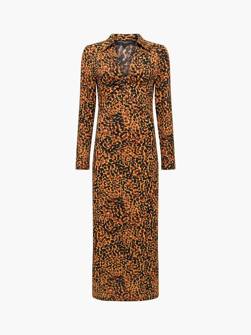 Lottie Zaria Textured Midi Dress