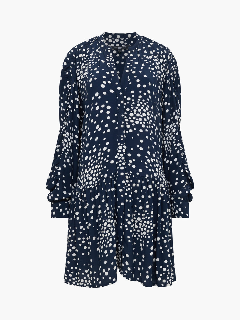 Thea Lizzie Eco Polka Dot Dropped Waist Dress