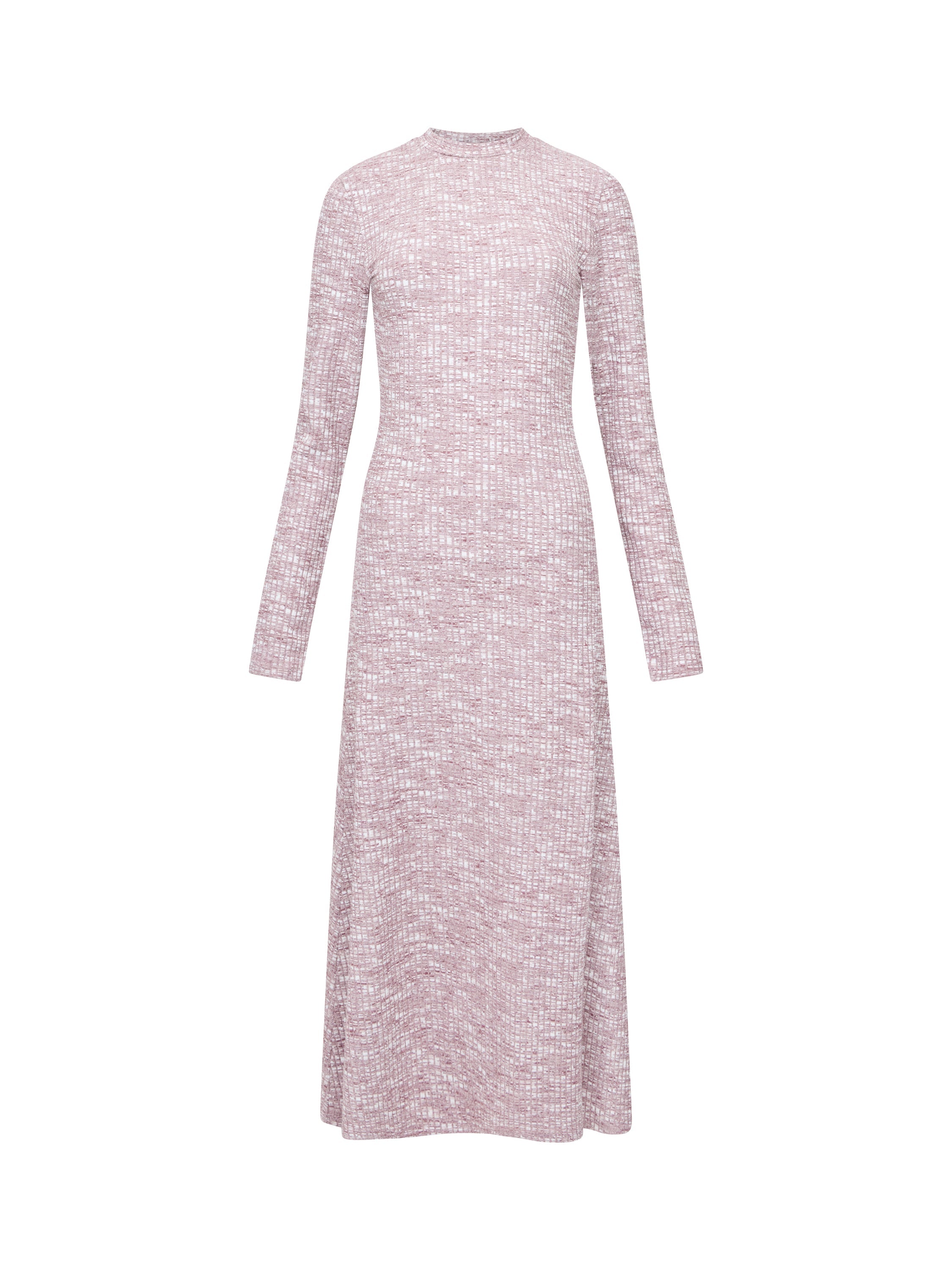 Deja Jersey Space Dye Ribbed Dress