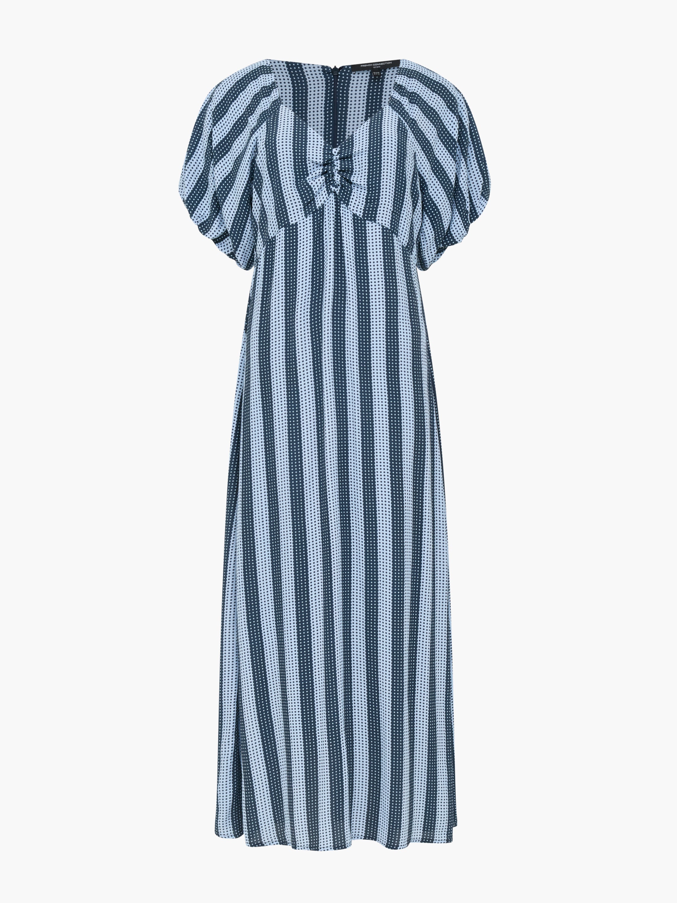 Fran Eco Lizzie Puff Sleeve Midi Dress