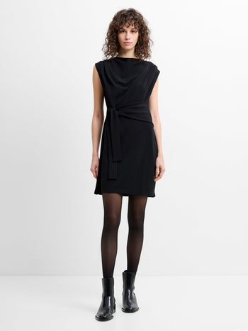 Zion Jersey Belted Shift Dress