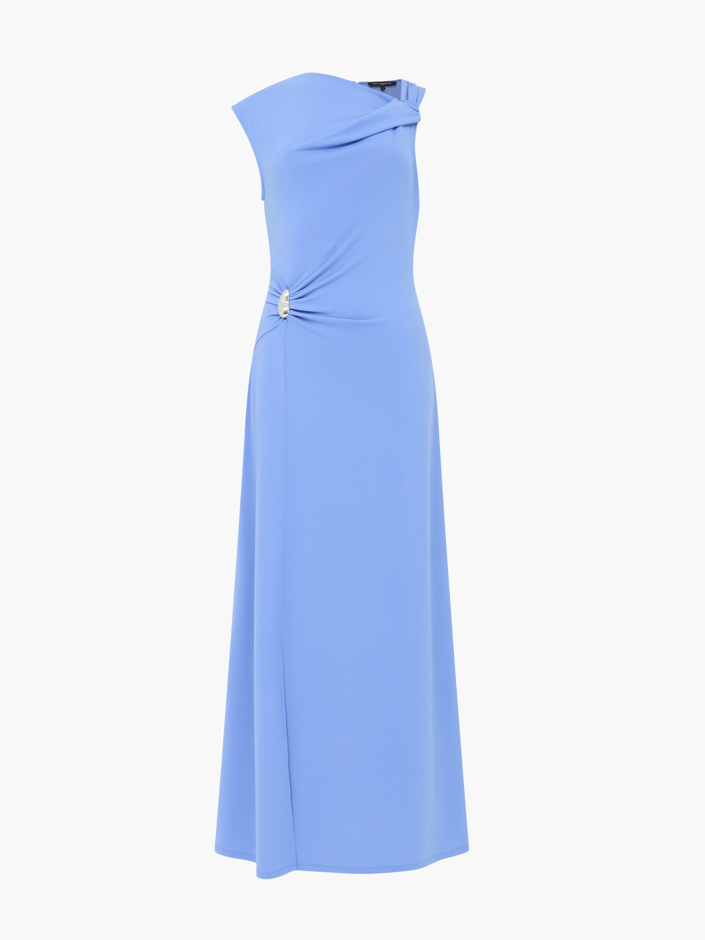 Pascha Jersey Draped Trim Maxi Dress