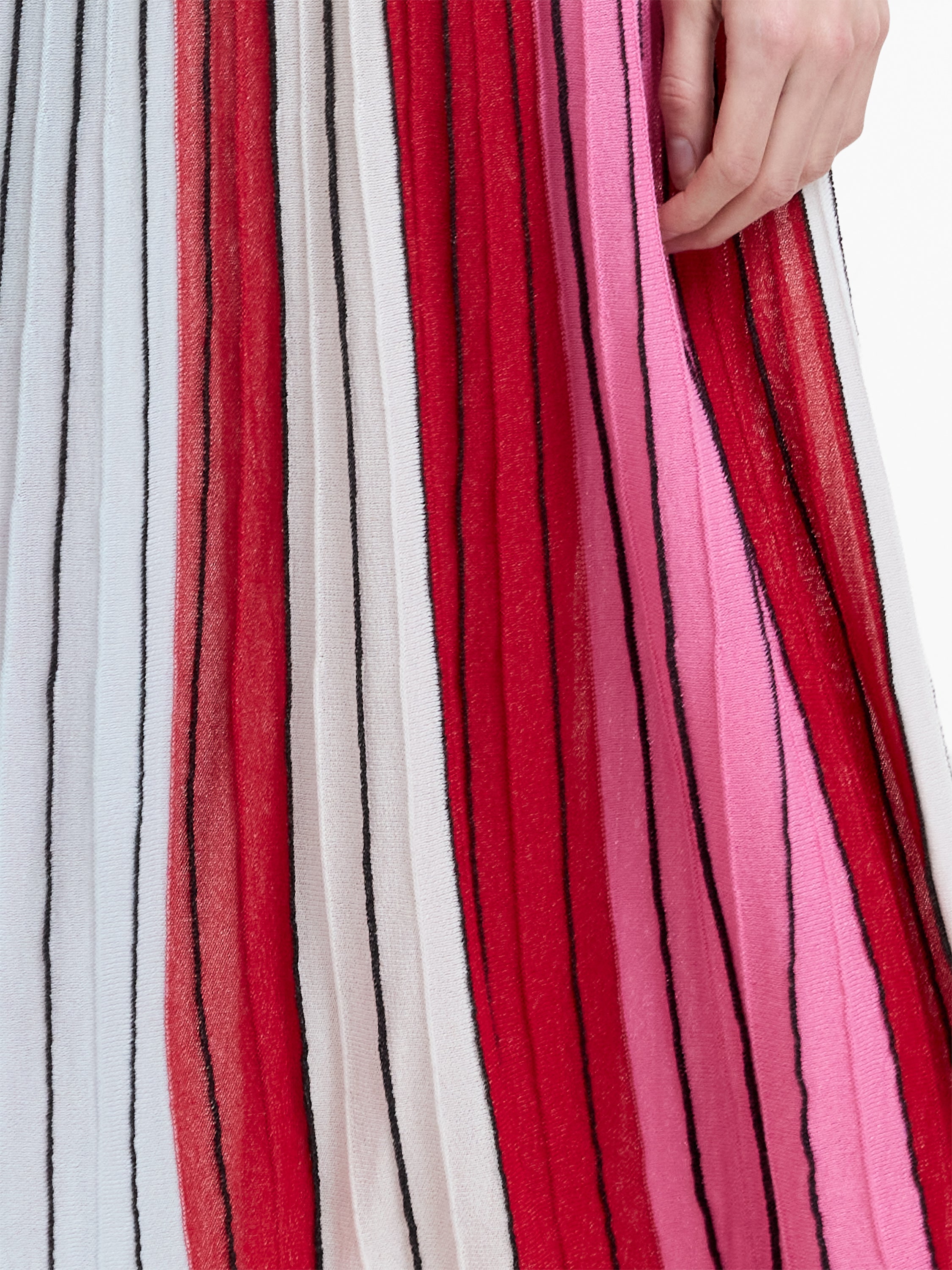 Theo Multi Stripe Knitted Dress