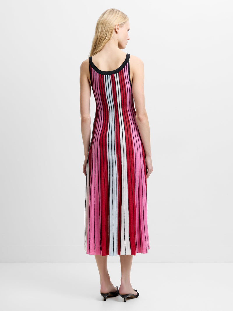 Theo Multi Stripe Knitted Dress