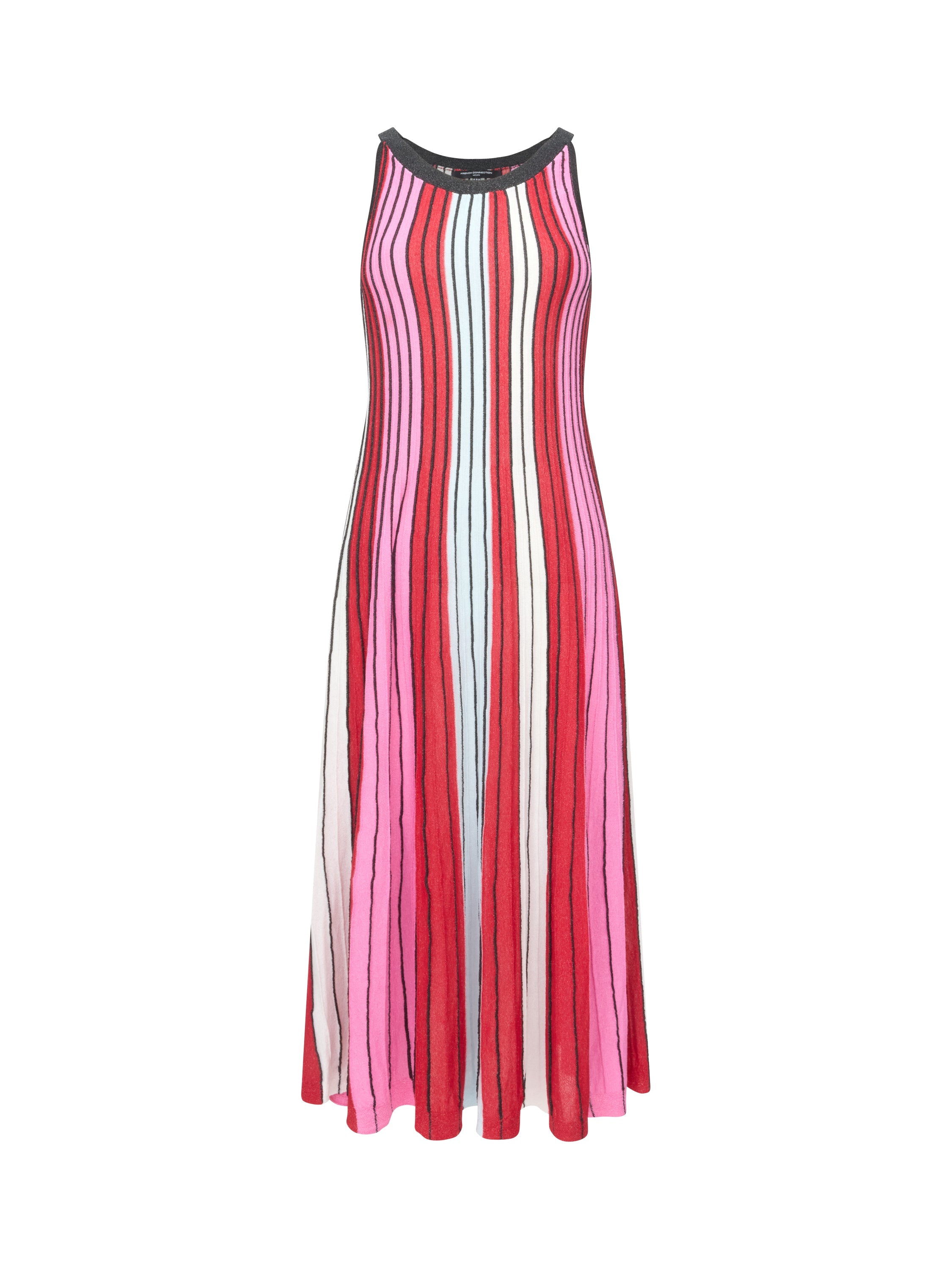 Theo Multi Stripe Knitted Dress