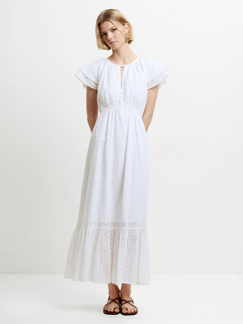 Bonnie Trisha Broderie Maxi Dress