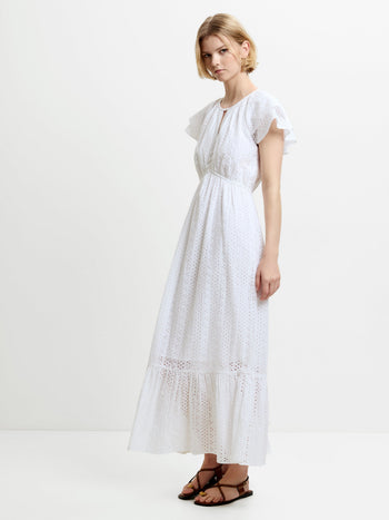 Bonnie Trisha Broderie Maxi Dress
