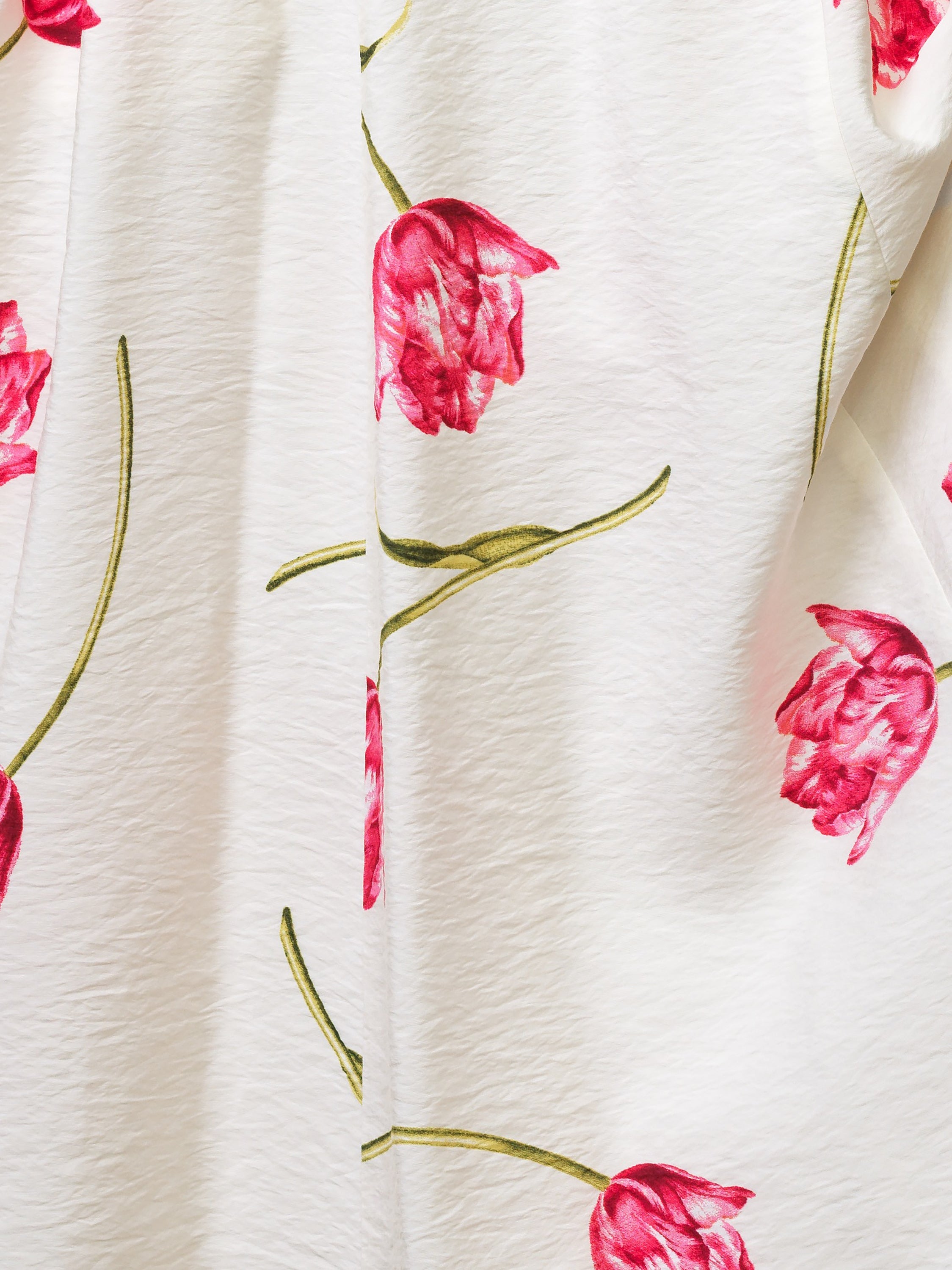 Cressida V Neck Drape Floral Midi Dress