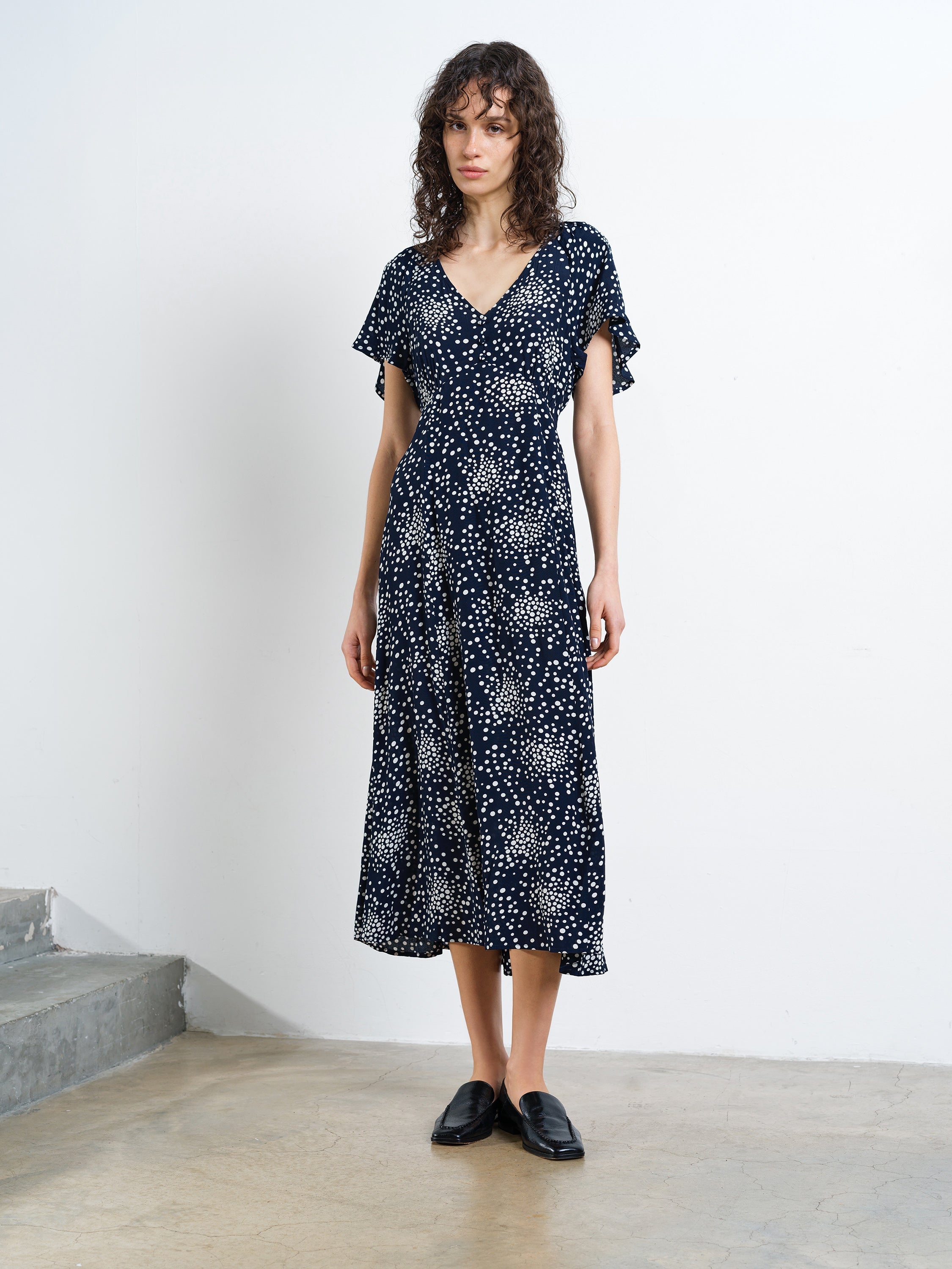 Thea Lizzie Midi Tea Dress