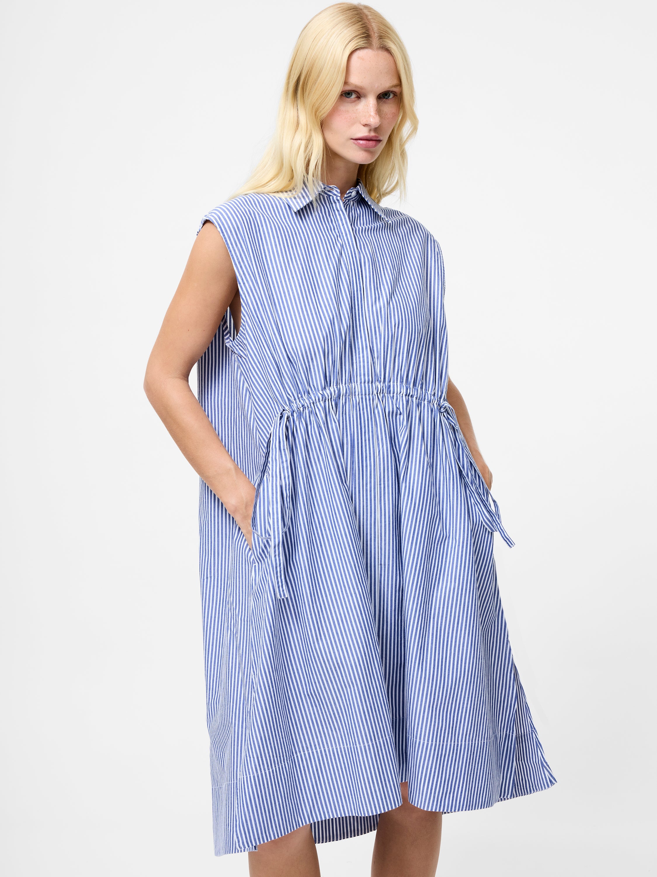 Rhodes Stripe Sleeveless Dress