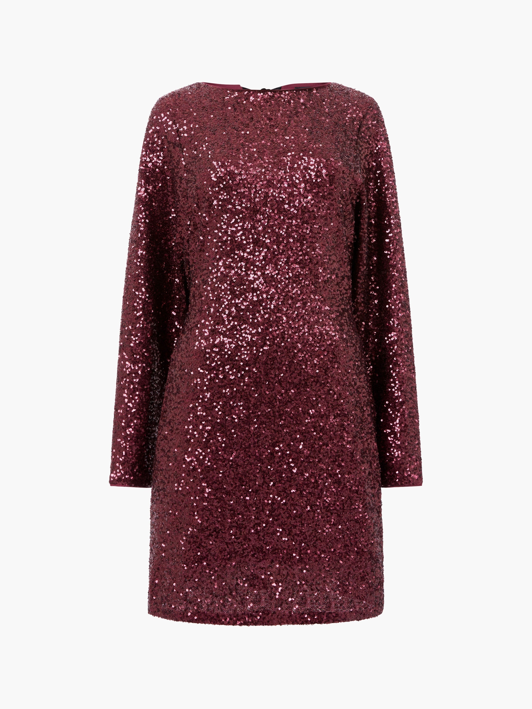 Elena Sequin Bow Back Mini Dress