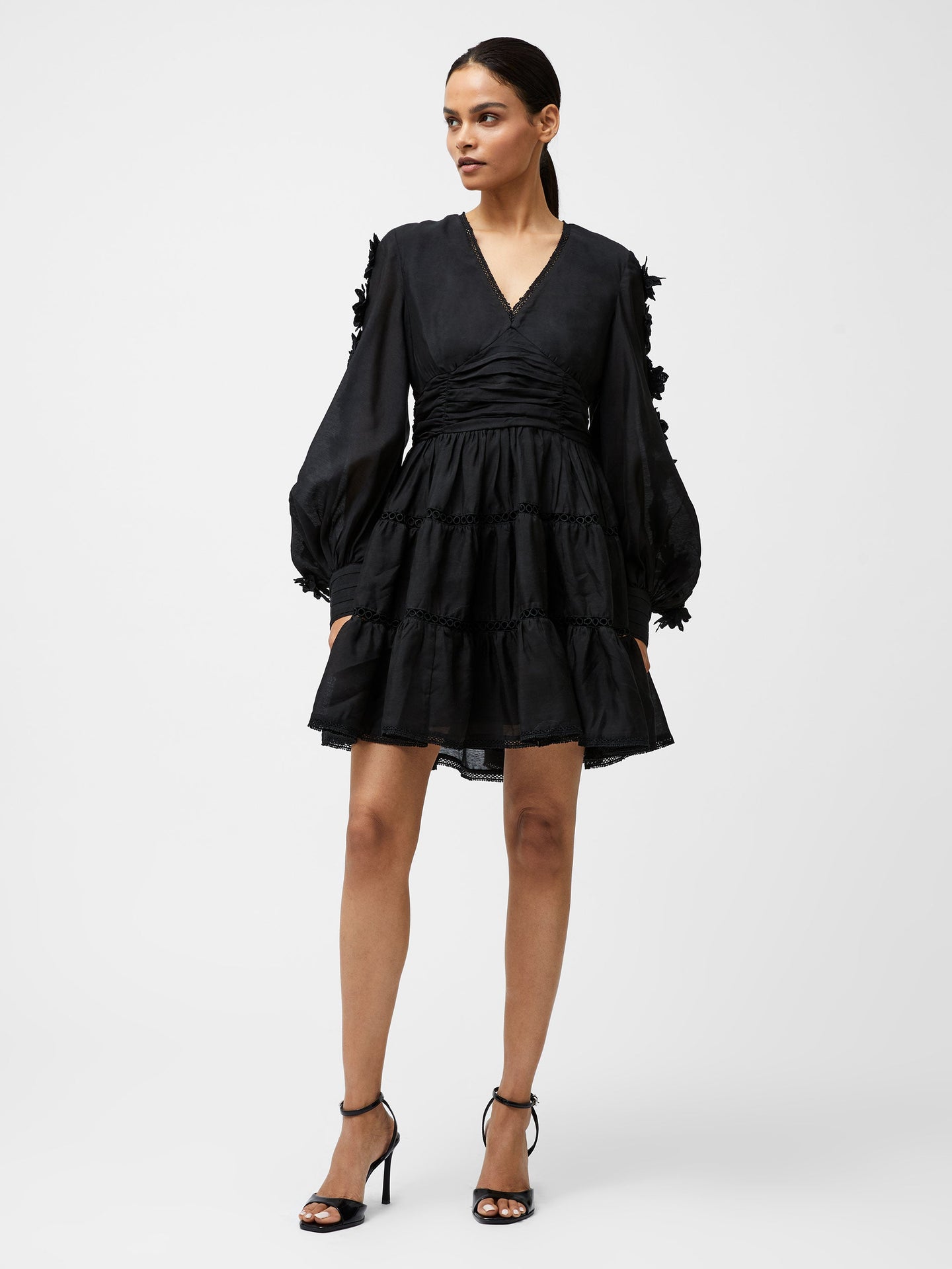 French Lace Mini Dress / 