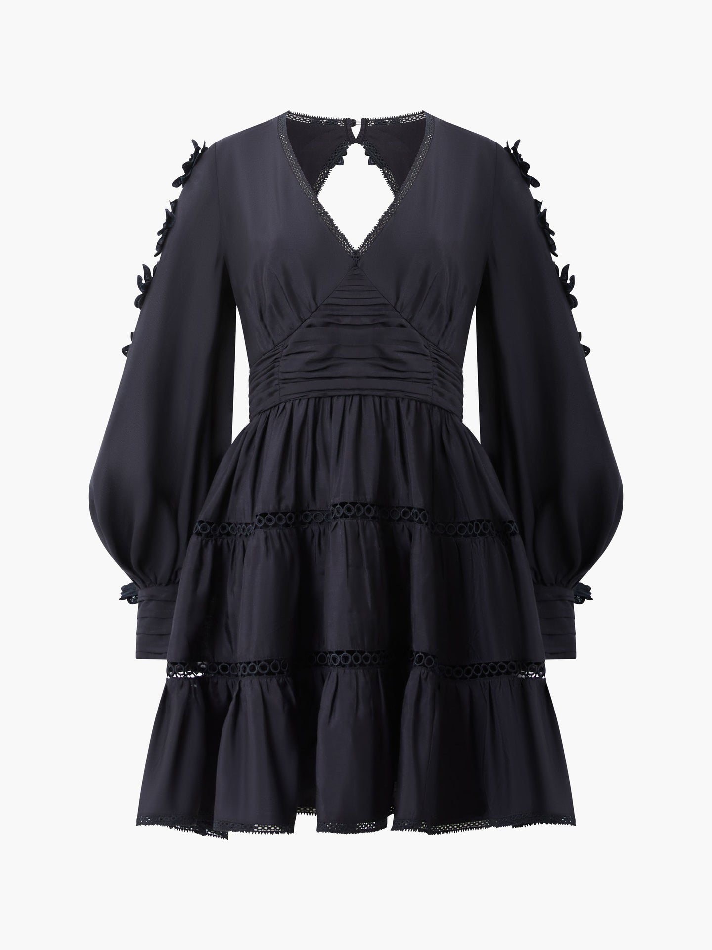 French Style Lace-up 3D Dress