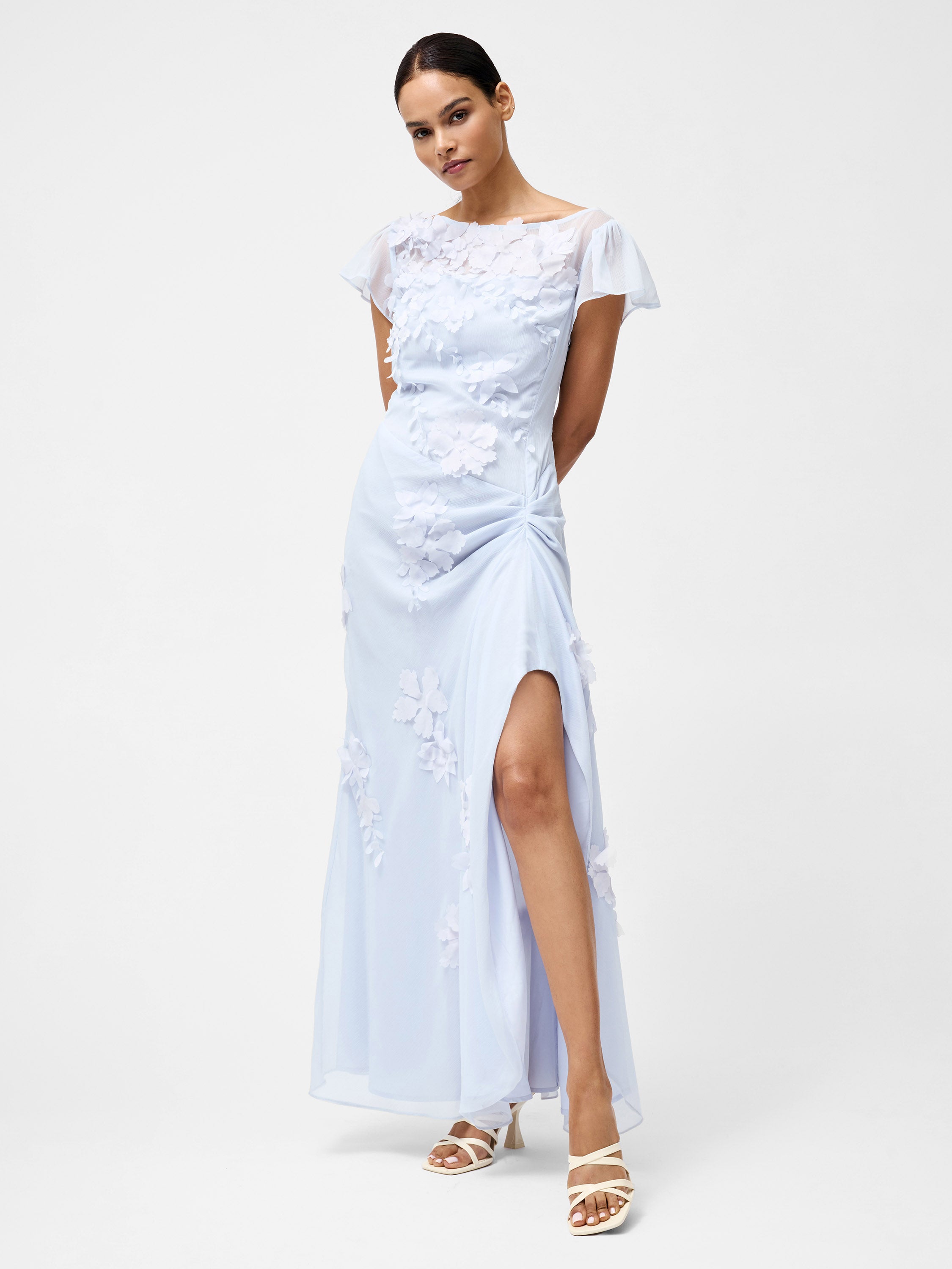 Ariana Chiffon Georgette Maxi Dress