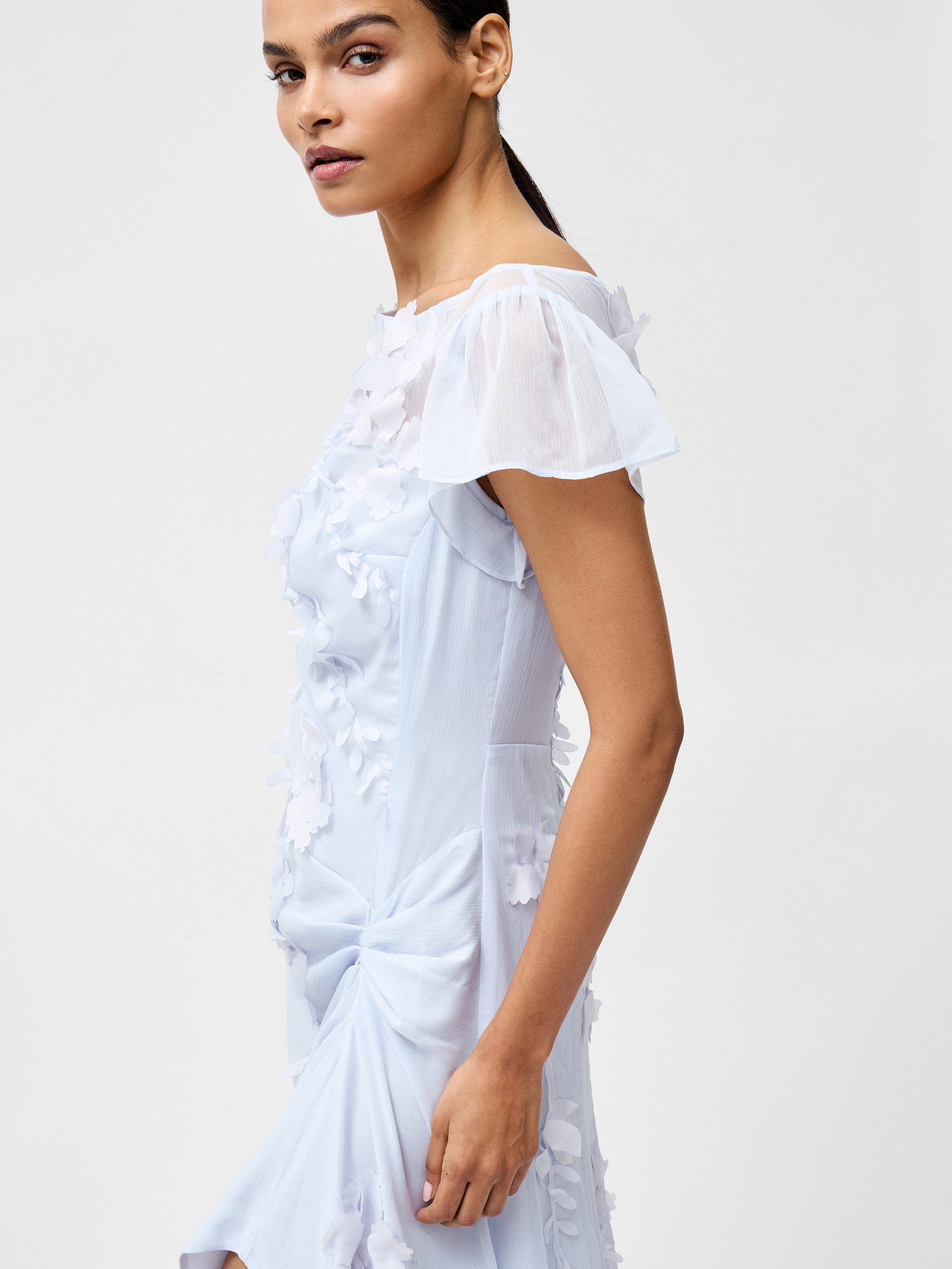 Ariana Chiffon Georgette Maxi Dress