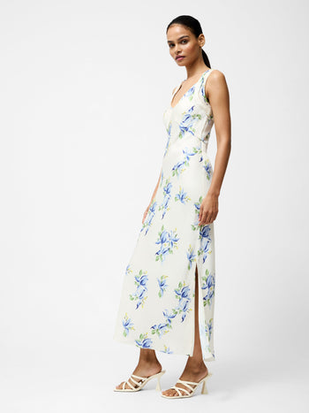 Ennis Vivian Eco Satin Midaxi Dress