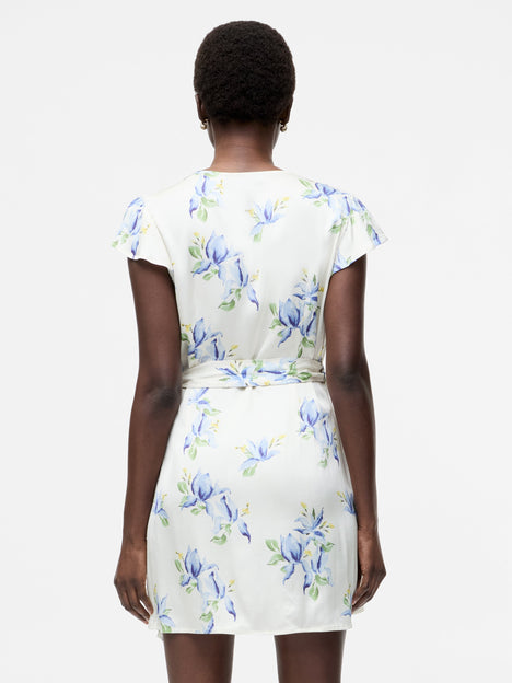 Ennis Vivian Eco Satin Wrap Dress