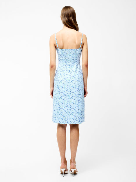 Echo Crepe Strappy Midi Dress