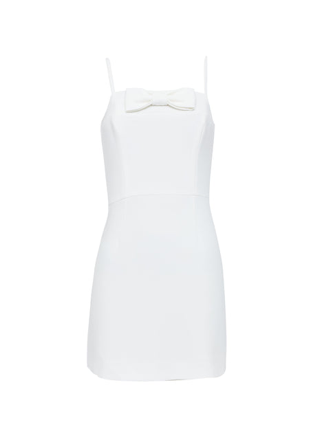 Whisper Bow Mini Dress