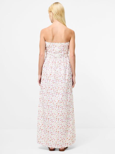 Nomi Cotton Bandeau Maxi Dress