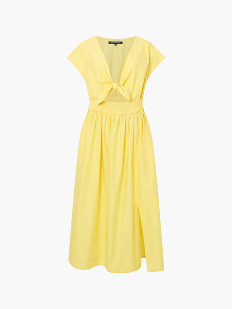 Barletta Poplin Tie Midi Dress