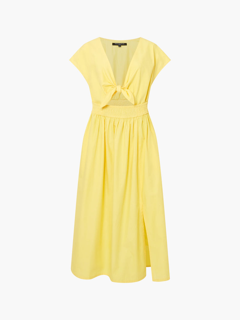 Barletta Poplin Tie Midi Dress