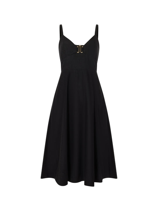 Ariette Strappy Midi Dress