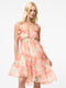 Jasmine Organza Halterneck Mini Dress