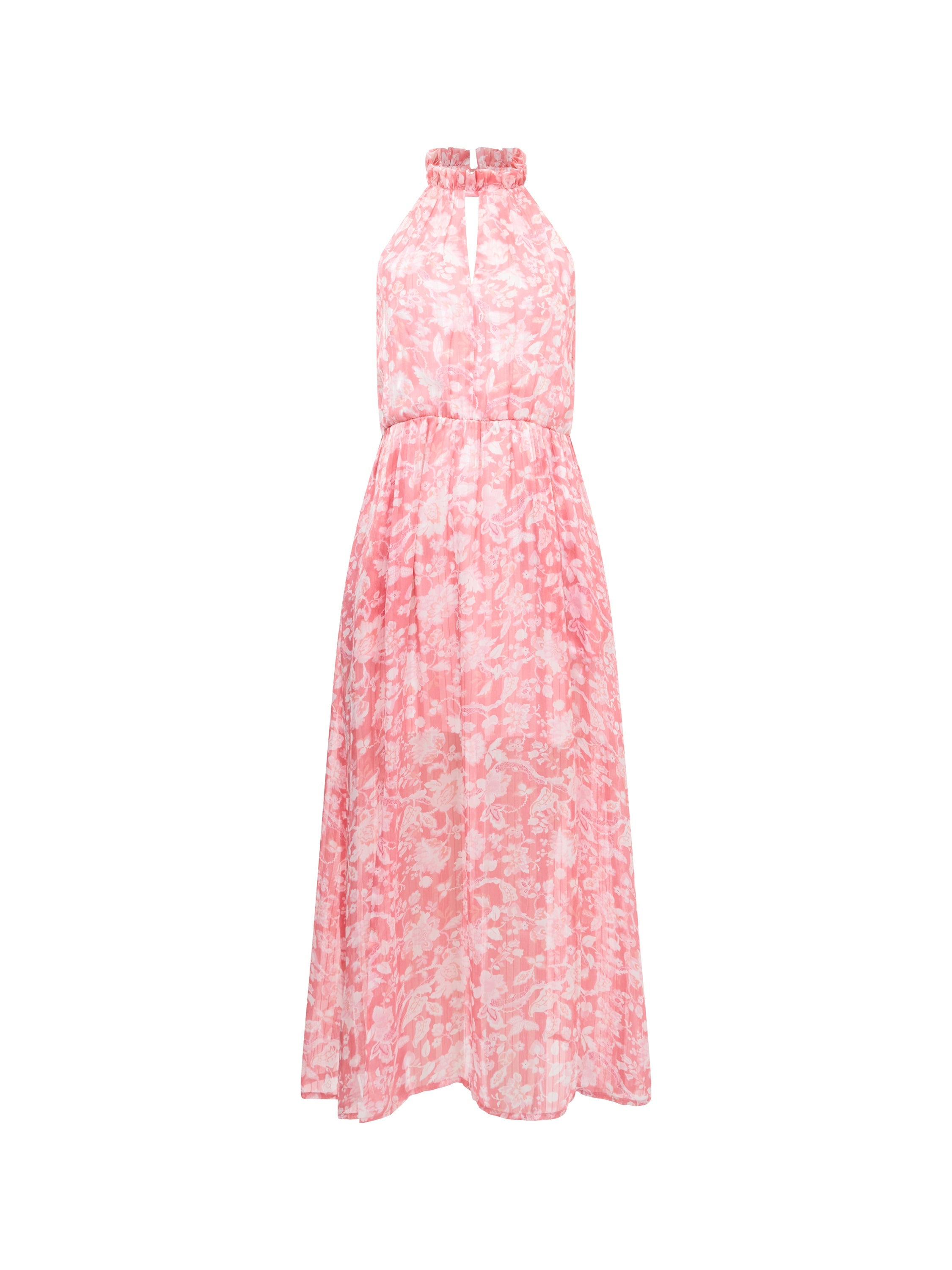 Cynthia Halterneck Midi Dress