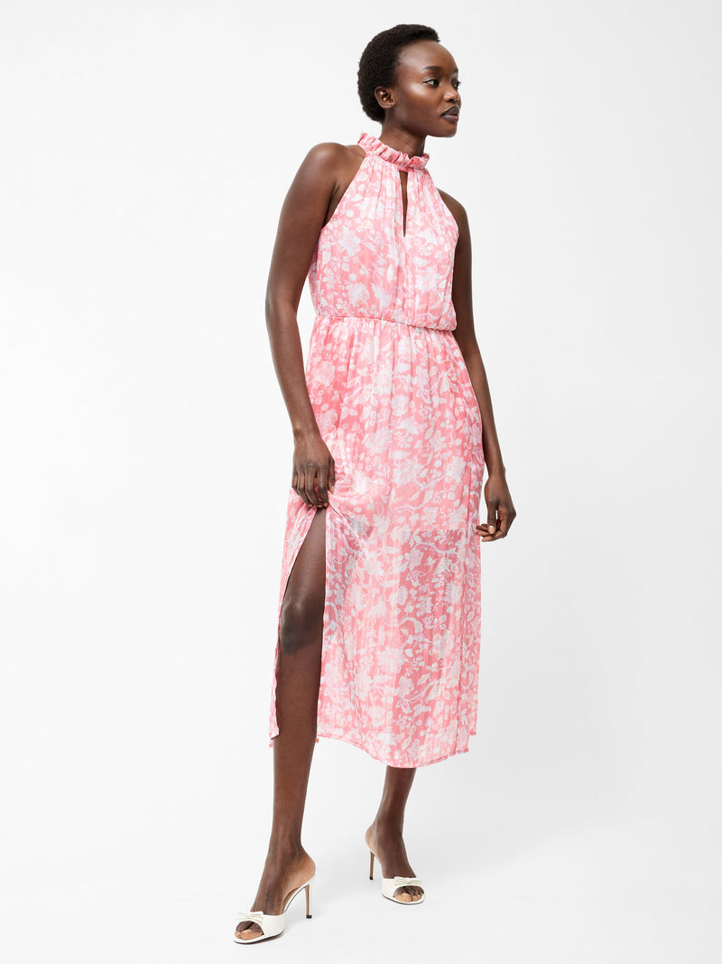 Cynthia Halterneck Midi Dress