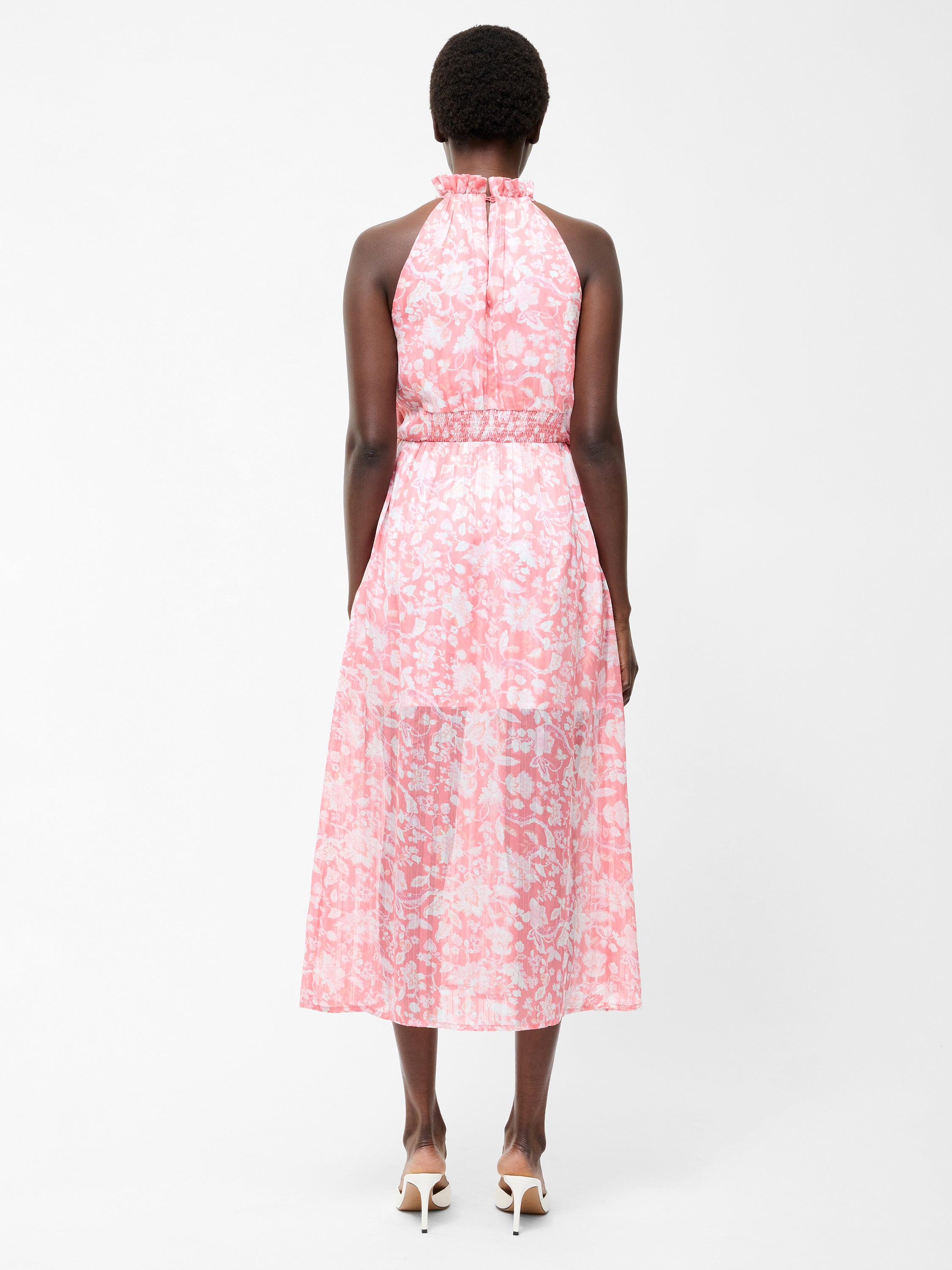Cynthia Halterneck Midi Dress