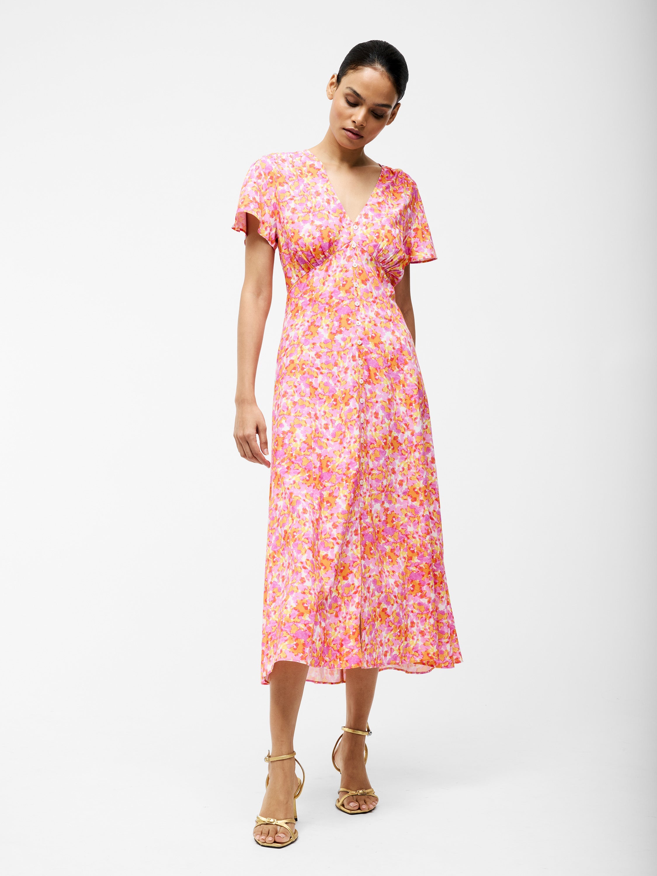 Cass Button Dress