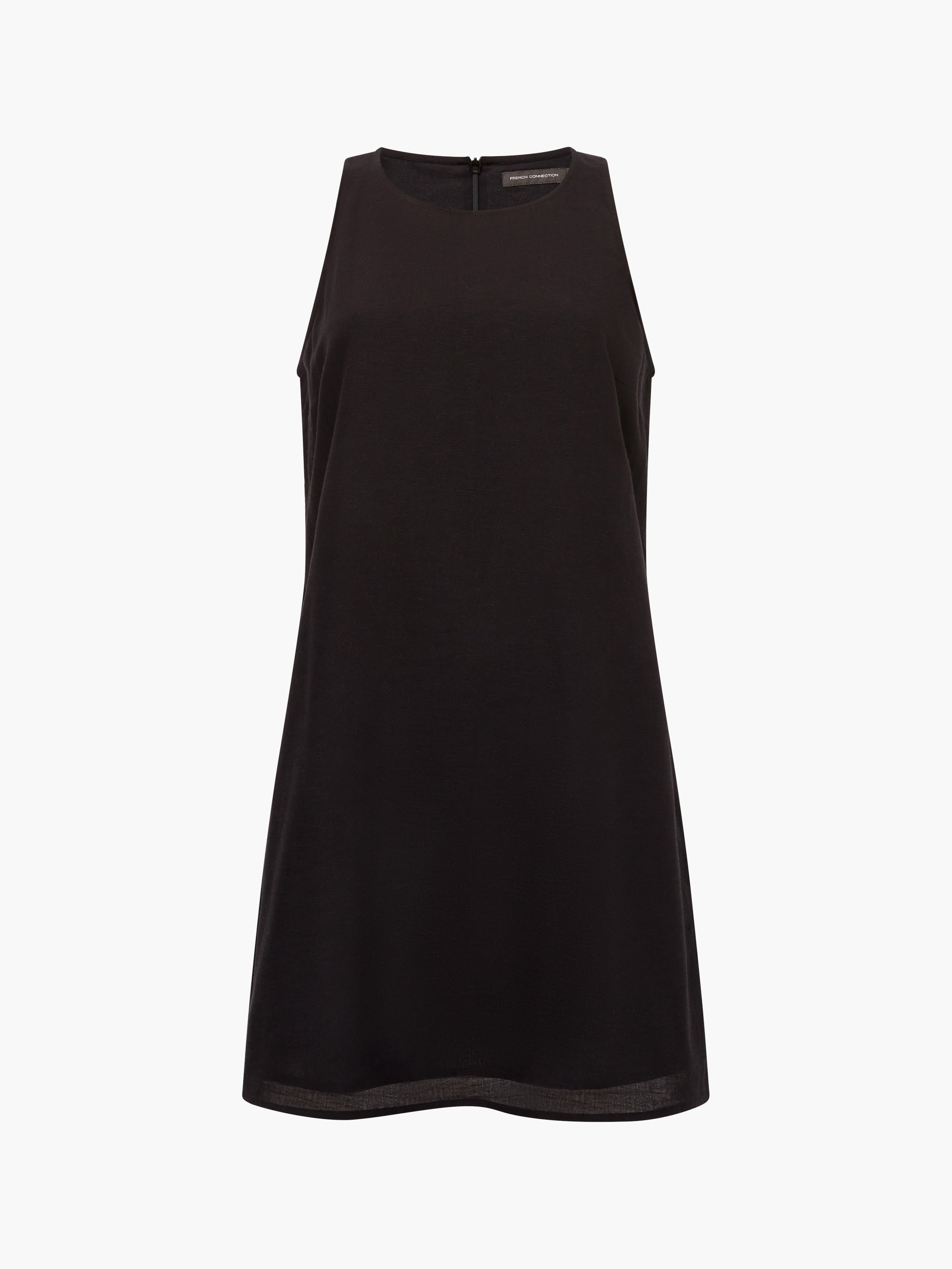Linen Mix Shift Dress