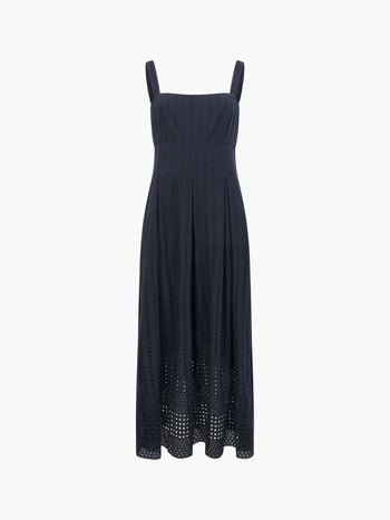 Broderie Strap Dress