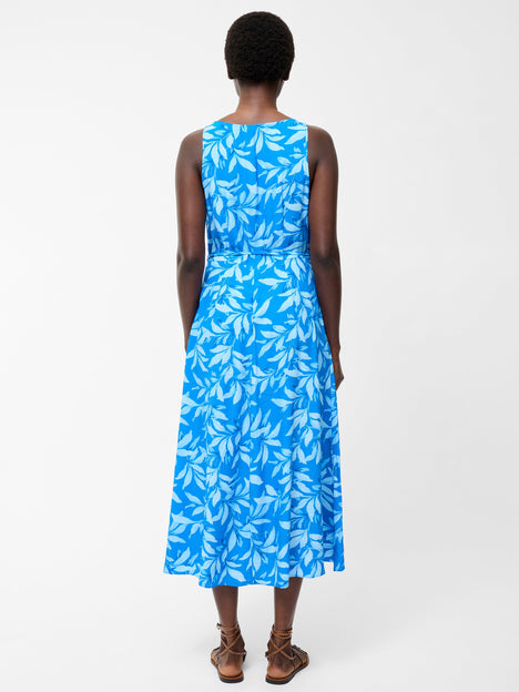 Avalina V Neck Sleeveless Midi Dress